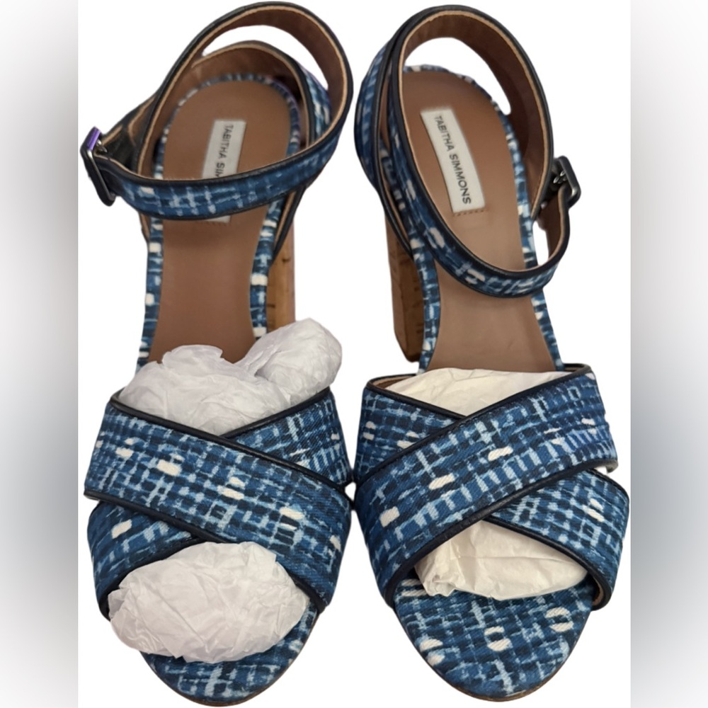 Tabitha Simmons Connie Ankle Strap Block-Heel Women’s Size 8 NWT - Picture 5 of 8